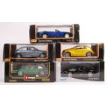 5X BOXED 1/18 SCALE DIECAST MODELS