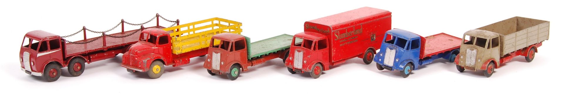 GOOD COLLECTION OF VINTAGE DINKY TOYS FODENS & VANS