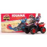 ORIGINAL VINTAGE KENNER MADE MASK 'IGUANA' ACTION FIGURE PLAYSET