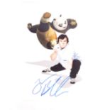 KUNG FU PANDA - JACK BLACK - AUTOGRAPHED 14X11" PHOTOGRAPH