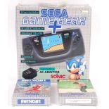 SEGA GAME GEAR HANDHELD PORTABLE GAMES CONSOLE AND GAMES