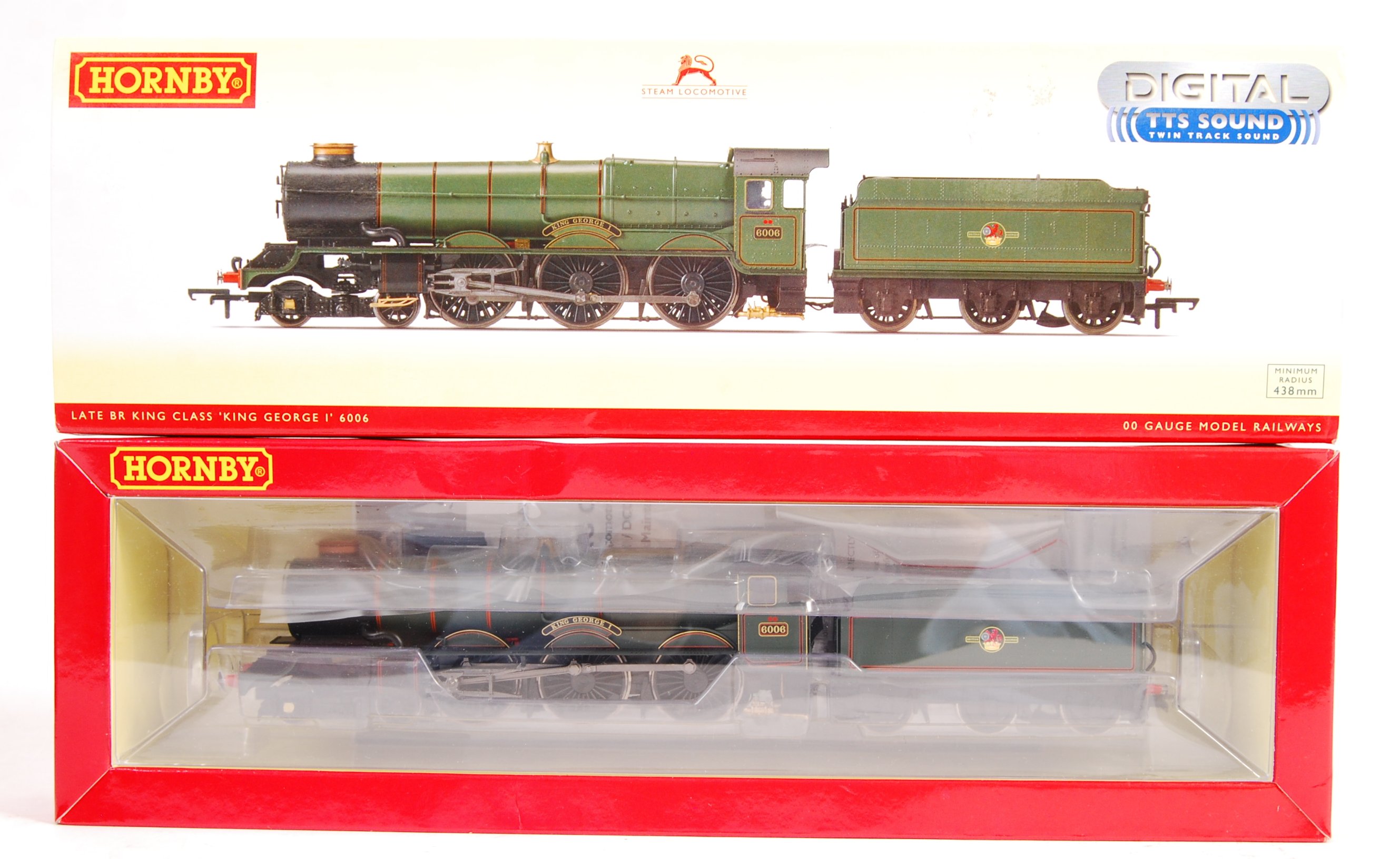HORNBY 00 GAUGE BOXED DCC FITTED R3384TTS KING GEORGE I