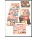 A large collection of vinyl long play LP record al