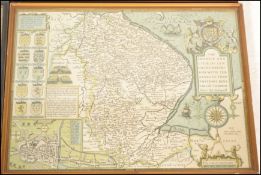 A collection of vintage reproduction antique maps