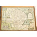 A collection of vintage reproduction antique maps