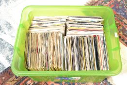A large collection of 7" 45rpm vinyl record single