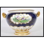 A late 19th Century Royal Worcester soup tureen of