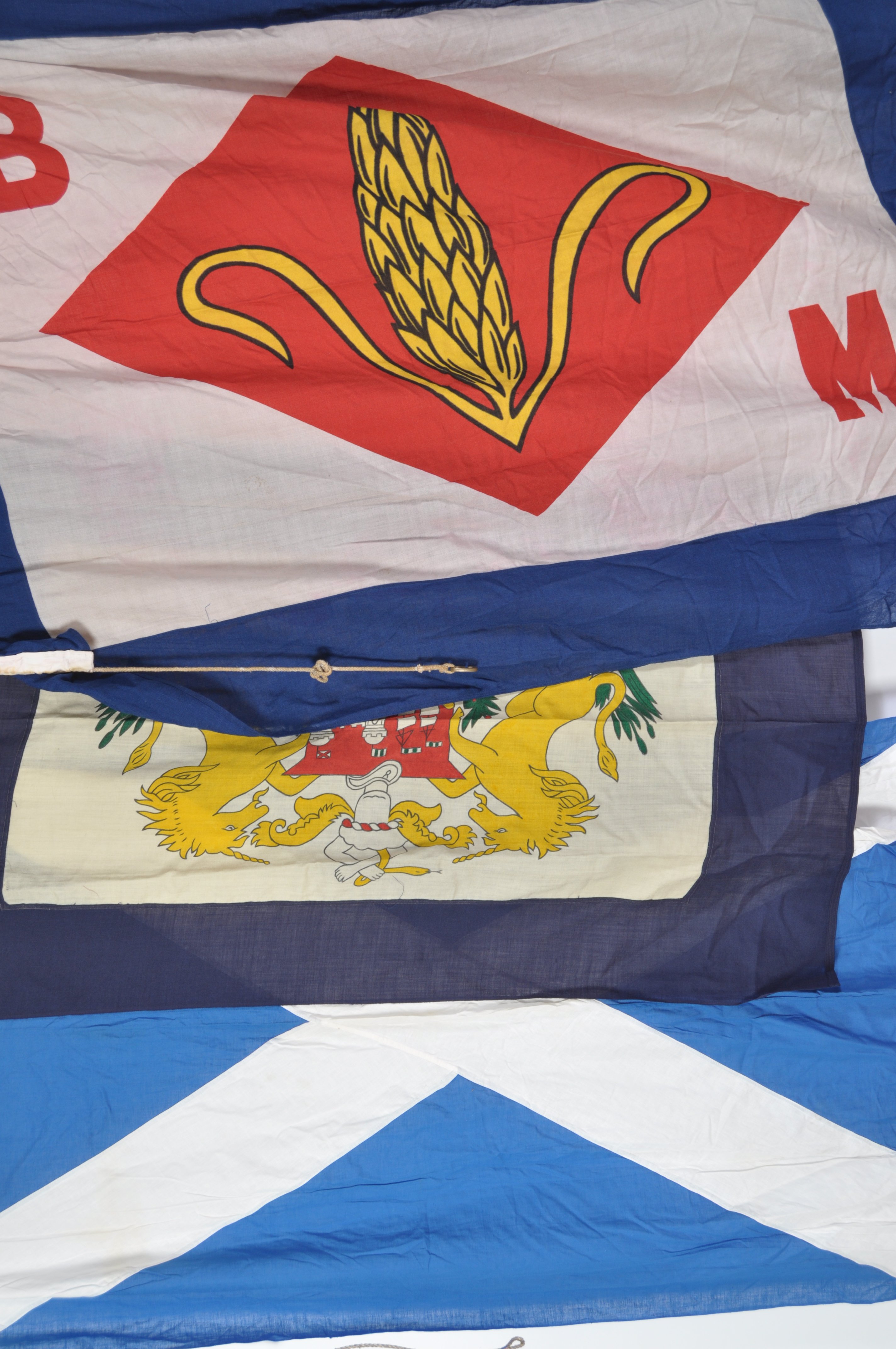 COLLECTION OF ASSORTED SHIPPING LINE FLAGS - Image 3 of 7