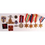 WWII SECOND WORLD WAR MEDAL GROUP & RELATED EFFECTS