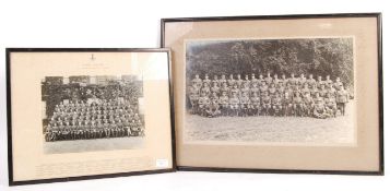 COLLECTION OF MILITARY RELATED FRAMED PHOTOGRAPHS