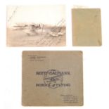 RARE WWI FIRST WORLD WAR INTEREST RUFFY BAUMANN FLYING SCHOOL ITEMS