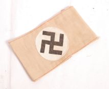 RARE ORIGINAL PRIVATE MEMBER / DUTCH NSB PARTY NAZI ARMBAND