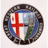 GREAT WESTERN RAILWAY TRAIN PLAQUE