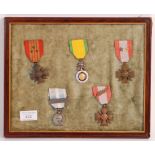 WWI FIRST WORLD WAR FRENCH MEDAL COLLECTION