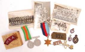 WWII SECOND WORLD WAR MEDAL GROUP & RELATED EFFECTS