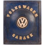 VINTAGE WOODEN VOLKSWAGEN GARAGE SIGN