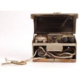 ORIGINAL WWII MILITARY FIELD TELEPHONE SET D MK V