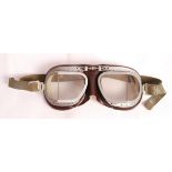 VINTAGE 1970'S / 1980'S UNUSED AVIATION / FLYING GOGGLES