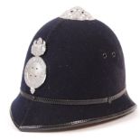 VINTAGE PORT OF BRISTOL POLICE UNIFORM HELMET