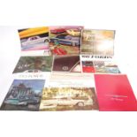 COLLECTION OF NINE 1960'S FORD AMERICAN CAR BROCHURES