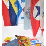 COLLECTION OF ASSORTED SHIPPING LINE FLAGS
