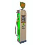 RARE VINTAGE 1950'S ' BP ' BRITISH PETROLEUM PETROL PUMP