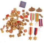 WWII SECOND WORLD WAR MEDAL GROUP & RELATED EFFECTS