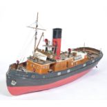 LARGE SCALE SCRATCH BUILT MODEL OF A WW2 TUG BOAT