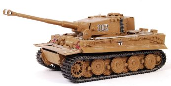 LARGE BELIEVED 1/24 SCALE MODEL OF A GERMAN TIGER TANK