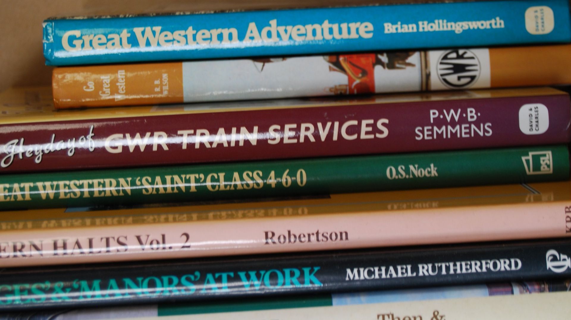 COLLECTION OF GWR RELATED TRAIN BOOKS - Bild 4 aus 5