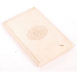 ORIGINAL WWI FIRST WORLD WAR BRITISH NAVY IVORY CARD CASE