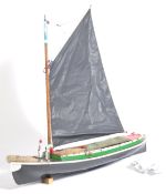 LARGE SCALE SCRATCH BUILT MODEL OF A SAILING SHIP