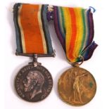 RARE WWI FIRST WORLD WAR PETROL CADET MEDAL PAIR - LOCAL INTEREST