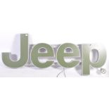1990'S JEEP MOTORING ADVERTISING POINT OF SALE LIGHT BOX SIGN