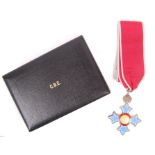 ORIGINAL CBE COMMANDER BRITISH EMPIRE MEDAL WITH BOX