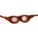 RARE WWI FIRST WORLD WAR RFC 1ST PATTERN FLYING GOGGLES