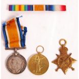 WWI FIRST WORLD WAR MEDAL GROUP - DRIVER IN THE ARMY SERVICE CORP
