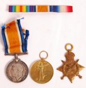 WWI FIRST WORLD WAR MEDAL GROUP - DRIVER IN THE ARMY SERVICE CORP