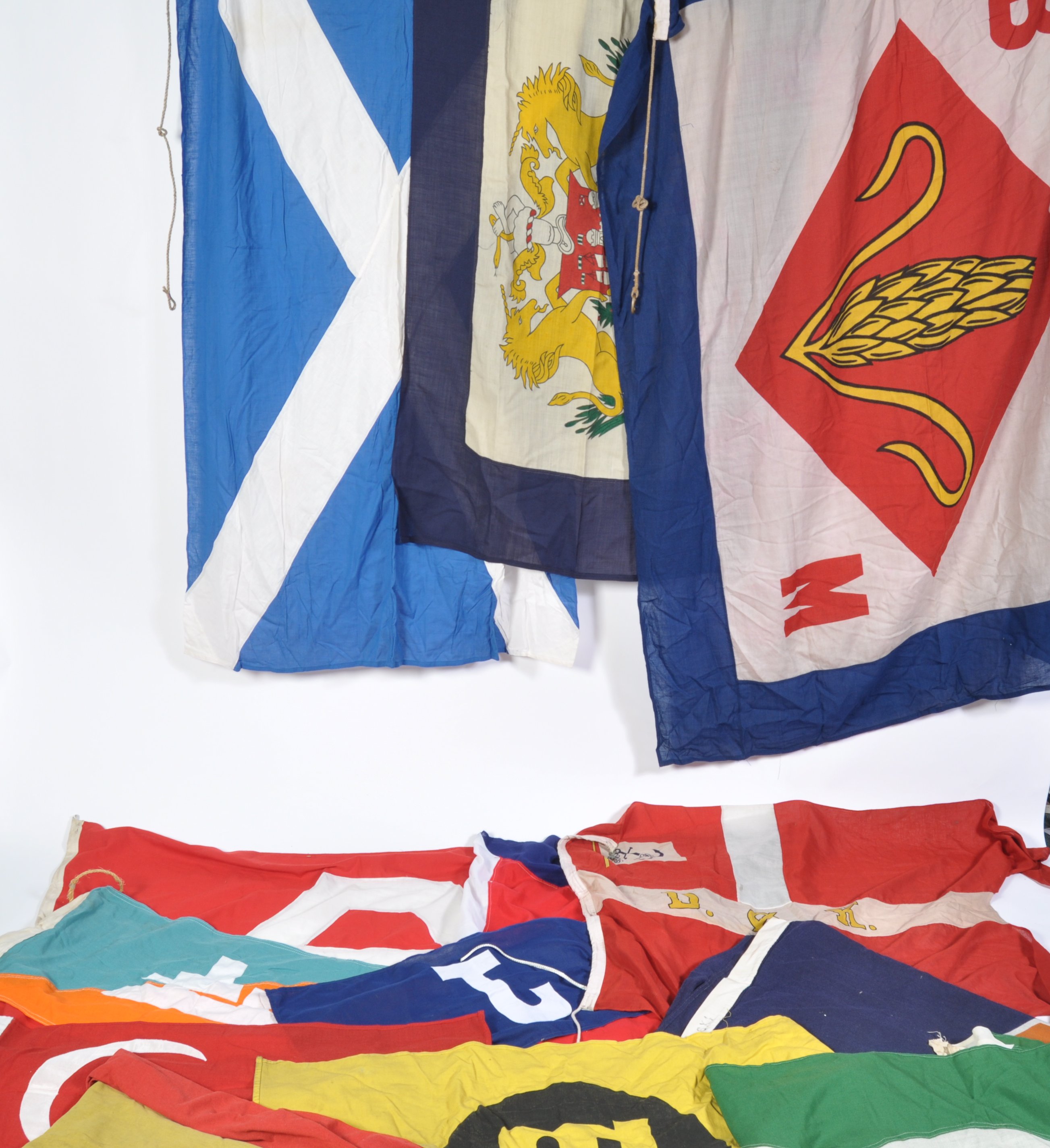 COLLECTION OF ASSORTED SHIPPING LINE FLAGS - Image 2 of 7
