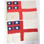 RARE SHAW SAVILL AND ALBION WHITE STAR LINE FLAGS