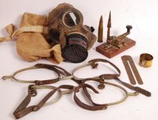 COLLECTION OF ASSORTED WWI & WWII MILITARIA