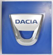 DACIA POINT OF SALE SHOWROOM LIGHT BOX SIGN FRONT