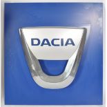 DACIA POINT OF SALE SHOWROOM LIGHT BOX SIGN FRONT