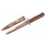 WWII SECOND WORLD WAR GERMAN NAZI BOOT KNIFE