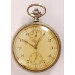 RARE WWII GERMAN KRIEGSMARINE / U-BOAT POCKET WATCH