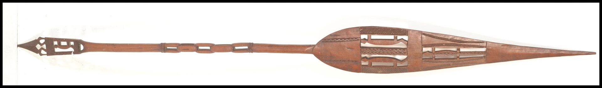 A 20th Century African tribal hardwood ceremonial