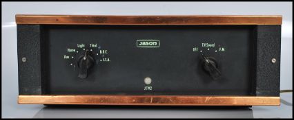 A vintage Jason JTV2 sound amplifier unit having c