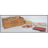 A collection of 20th Century vintage loose Lott's Blocks building bricks to include instruction