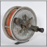 A first half of the 20th Century Hardy Bros Ltd ' The Fortuna 7 ' Alloy Deep Sea Reel c. 1934-1956