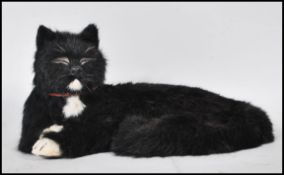 A taxidermy style cat modelled from rabbit fur Trim ship's cat Matthew Flinders, Trim was the